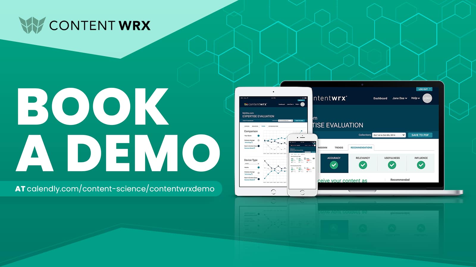 book a demo of contentwrx