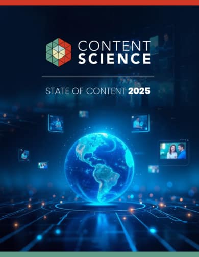 cover for state of content 2025